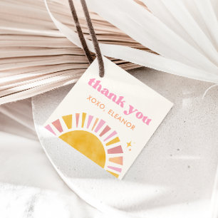 Para Lembrancinhas Etiquetas de Favoritos do Boho Sun