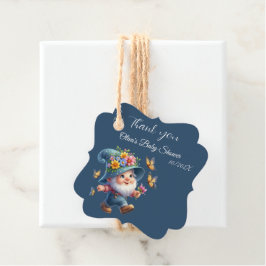 Para Lembrancinhas Etiquetas de Favoritos do Chá de fraldas Gnome