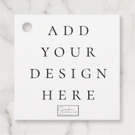 Para Lembrancinhas Etiquetas de favoritos quadradas de 2"x2"