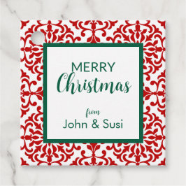 Para Lembrancinhas Etiquetas de presentes de feriado personalizado