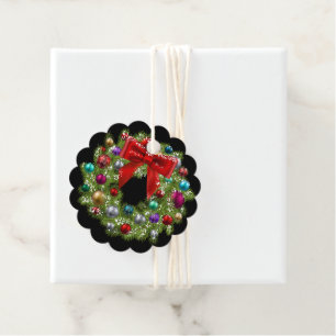 Para Lembrancinhas Etiquetas de presentes no Natal - Marcas de favore