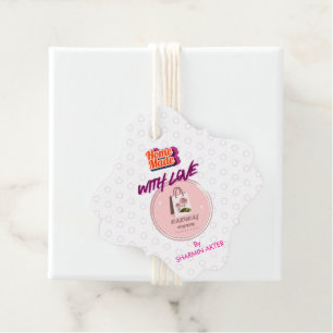 Para Lembrancinhas Etiquetas de presentes personalizadas e pequenas e