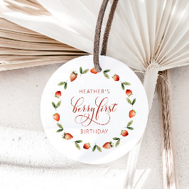 Para Lembrancinhas Etiquetas de Primeiro Favor do Berry