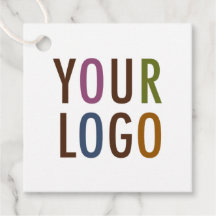 Etiquetas de Varejo Quadradas de 2" com Logotipo P