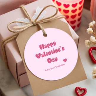 Para Lembrancinhas Feliz Dia dos Namorados Etiquetas de Favor Glitter
