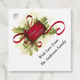 Para Lembrancinhas Feriados Felizes Favorecer Etiquetas