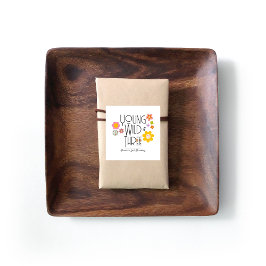 Para Lembrancinhas Jovem, Selvagem e Três | Etiquetas De Favor No Dia