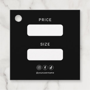 Para Lembrancinhas Logotipo comercial Etiquetas de favorecimento do p