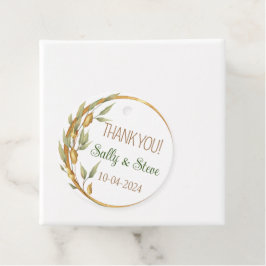 Para Lembrancinhas Obrigado, etiquetas personalizadas de favor de cas