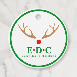 Para Lembrancinhas Toda a Dia é Etiquetas de Presente de Natal