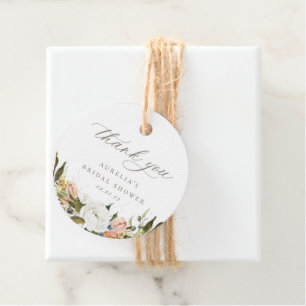Para Lembrancinhas Vintage Botanical Floral Obrigado Por Etiquetas Fa