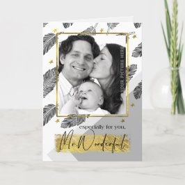 Para marido em Cartões com fotos personalizados de