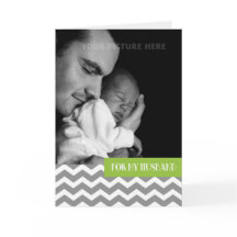 Para marido no Cartão com fotos personalizado do D