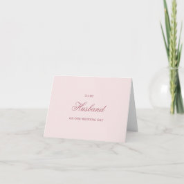 Para Meu Marido, Cartões de Dia de Casamento