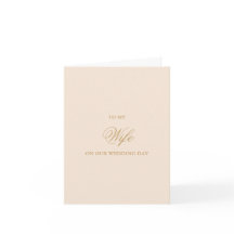 Para Minha Esposa, Cartões de Dia de Casamento
