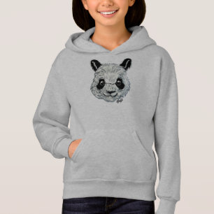 Para miúdos - a camisola pintado mão da menina d
