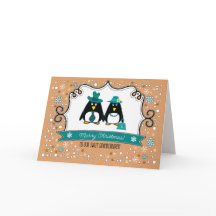 Para netos em cartões personalizados de Natal