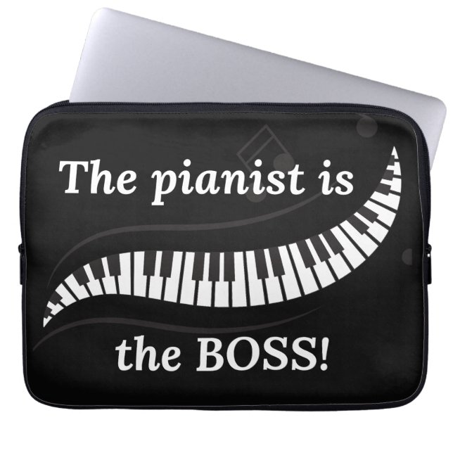 Para Notebook A capa de laptop do Pianista é o CHEFE (Frente)