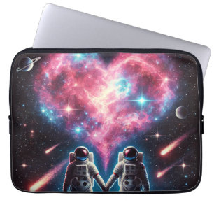 Para Notebook Astronauta Love Eletrônicos Capa - Eletrônicos Bag