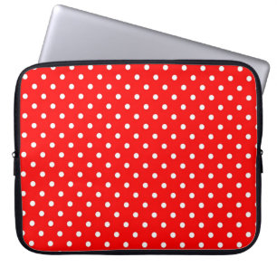 Para Notebook Bolinhas vermelhas quentes do laptop da Capa
