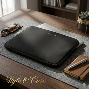 Para Notebook Bolsa Capa de Laptop Personalizada com Nome Impres