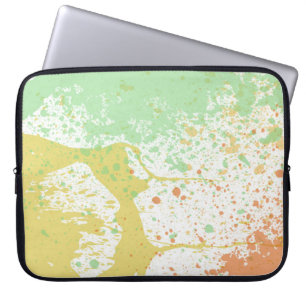 Para Notebook Capa abstrato Pastel Splattered Laptop
