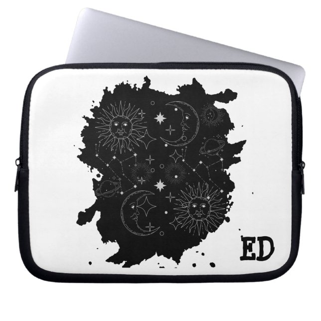 PARA NOTEBOOK CAPA ASTROLOGY (B&W) (Frente)