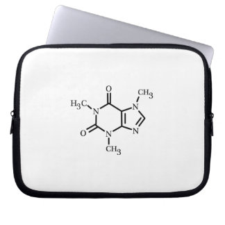 Para Notebook Capa da molécula da cafeína
