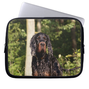 Para Notebook Capa de computador com Laptop Wet Gordon Setter
