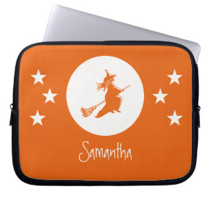 Para Notebook Capa de Eletrônicos de Dia das Bruxas, Laranja