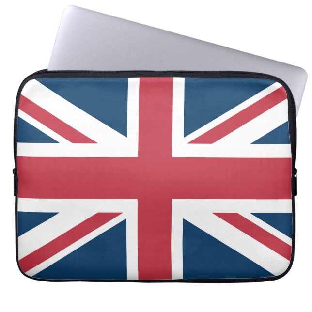 Para Notebook Capa de Laptop com Bandeira Britânica Union Jack (Frente)
