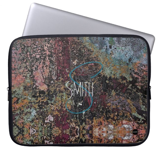 Para Notebook Capa de Laptop com Cores Misturadas Escuras HAMbyW (Frente)