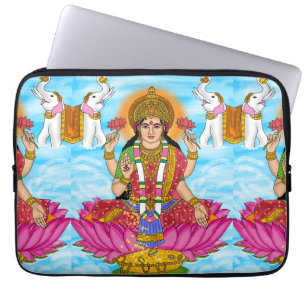 Para Notebook Capa de Laptop Deus Lakshmi