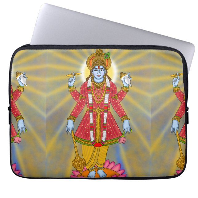 Para Notebook Capa de Laptop do Senhor Vishnu (Frente)