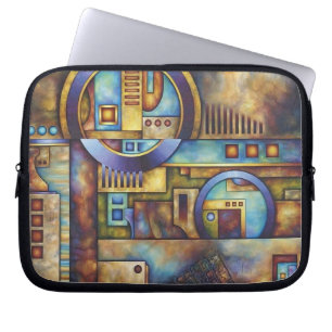 Para Notebook Capa de Laptop Elegante com Design de Relógio Mode