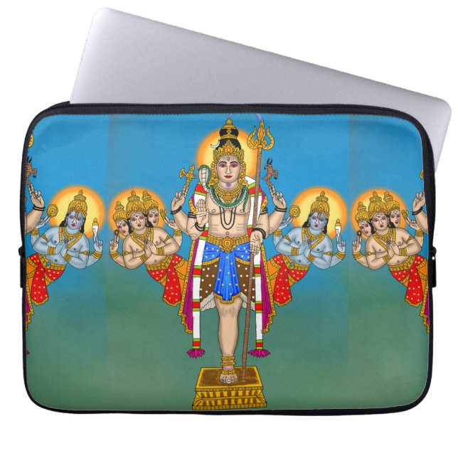 Para Notebook Capa de Laptop Lord Ekpada Shiva (Frente)