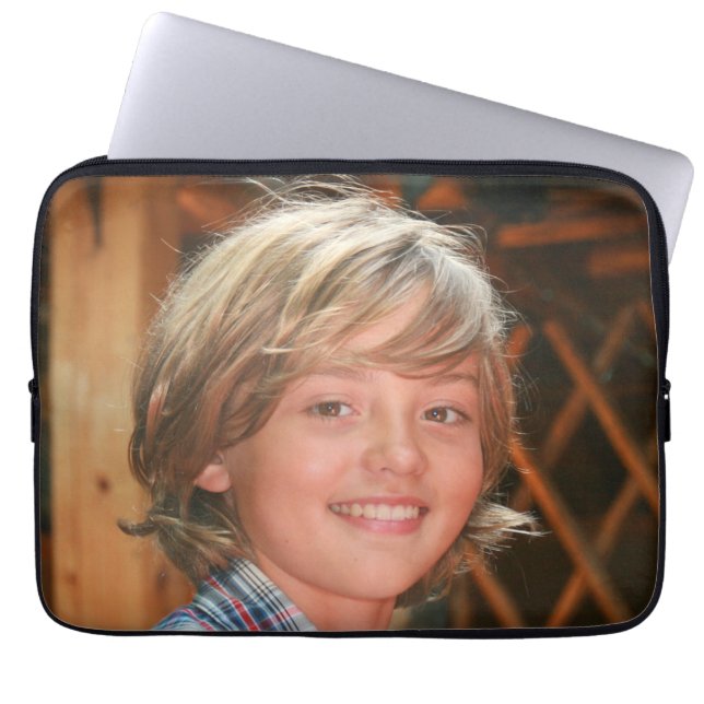 PARA NOTEBOOK CAPA DE LAPTOP PERSONALIZADA COM FOTO (Frente)