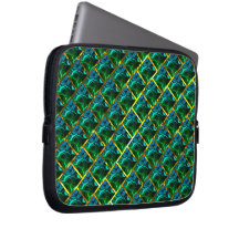 Capa de Laptop, verde, dourada?