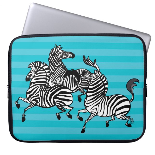 Para Notebook Capa de Laptop Zebra (Frente)