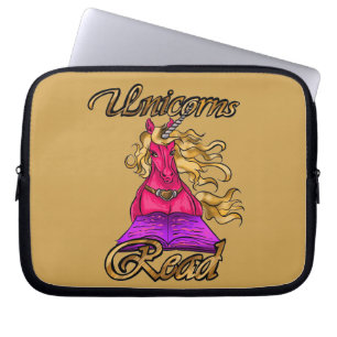 Para Notebook Capa de Leitura de Livros Unicorns