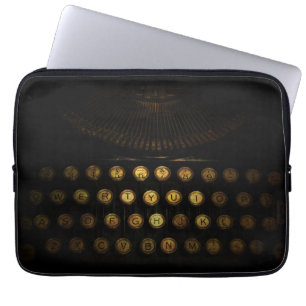 Para Notebook Capa de Macbook da máquina de escrever de