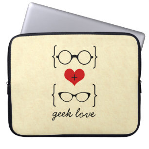 Para Notebook Capa de Óculos Geeky