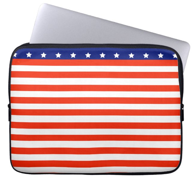 Para Notebook Capa de smartphone com a bandeira dos EUA (Frente)