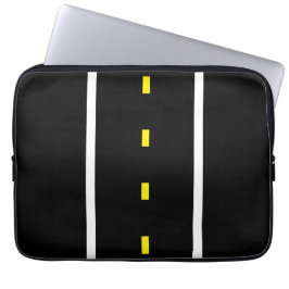 Para Notebook Capa de Tablet Estrada de Duas Faixas (Preto e Bra