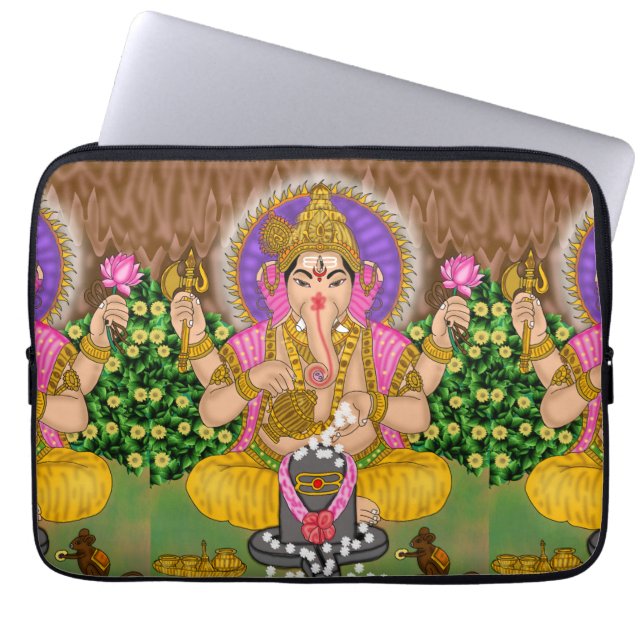 Para Notebook Capa de Tablet Ganesha (Frente)