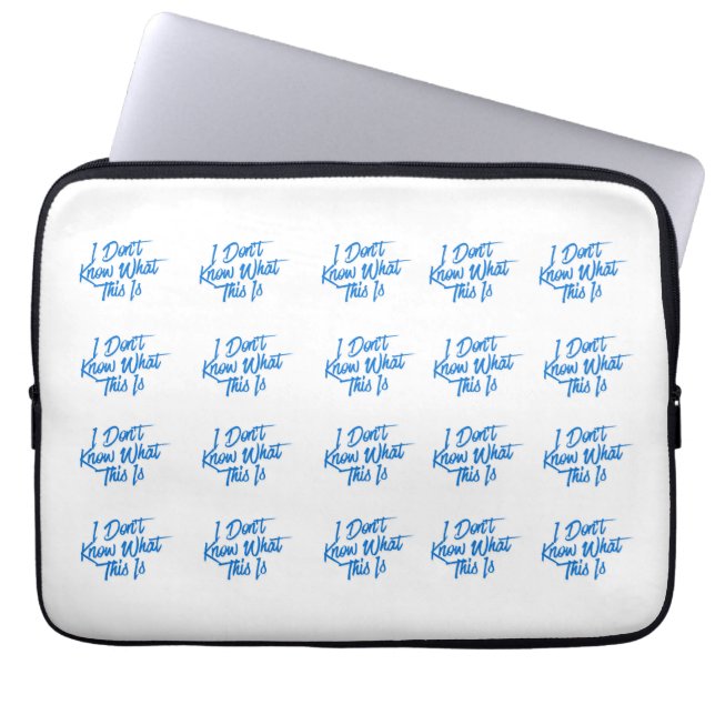 Para Notebook Capa de Tablet 'Não Sei O Que É Isto' (Frente)