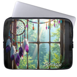 Para Notebook Capa de Tablet Personalizada Boho Purple Dreamcatc