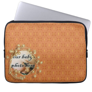 Para Notebook Capa do computador com quadro de fotos Dourado Pum