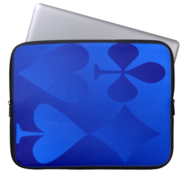 Para Notebook Capa do computador do Laptop Azul Iridescente Gamb (Frente)