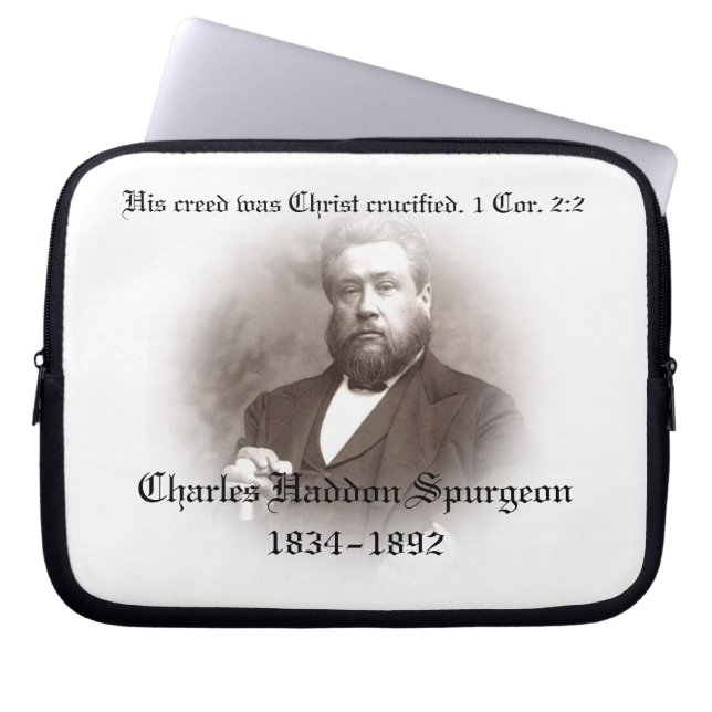 Para Notebook Capa dos eletrônicos de Charles Haddon Spurgeon (Frente)